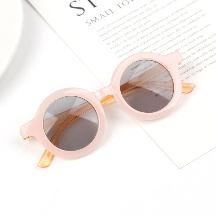 Children's round frame sunglasses and RETRO SUNGLASSES