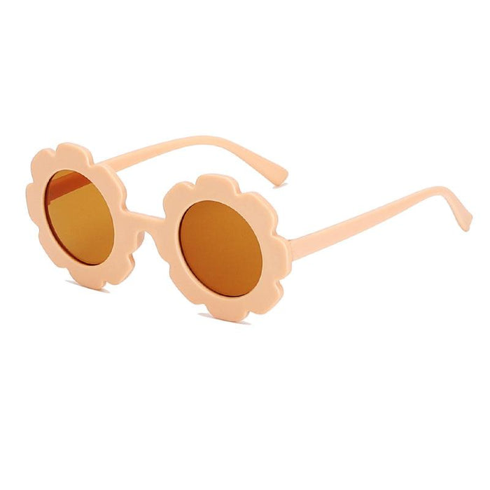 Children's Sunglasses round frame frosted glasses