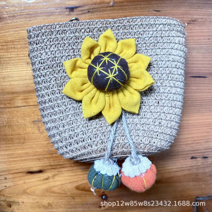 Summer Handmade Straw Bag