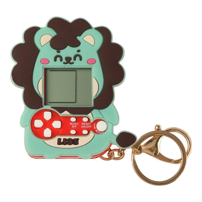 Portable Compact Game Console Keychain Game Console Pendant