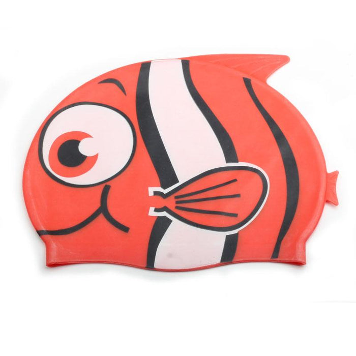 Children‘s Silicone Waterproof Swimming Cap Ear Protect