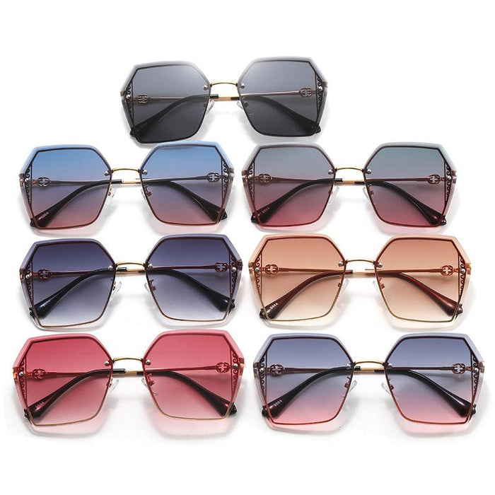 Ocean Film frameless trimming Sunglasses UV protection