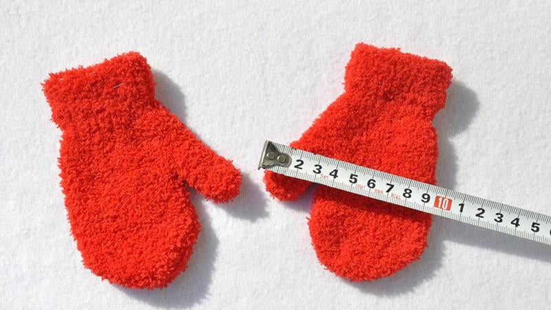 Warm Plush Thick Warm Baby Gloves