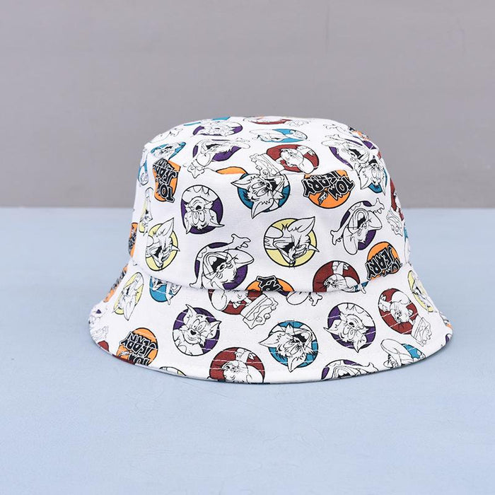 Children's Summer Outdoor Cartoon Printing Sunshade Hat