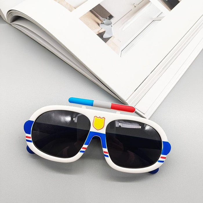 Fashion Cartoon Car UV Proof Children's Sunglasses