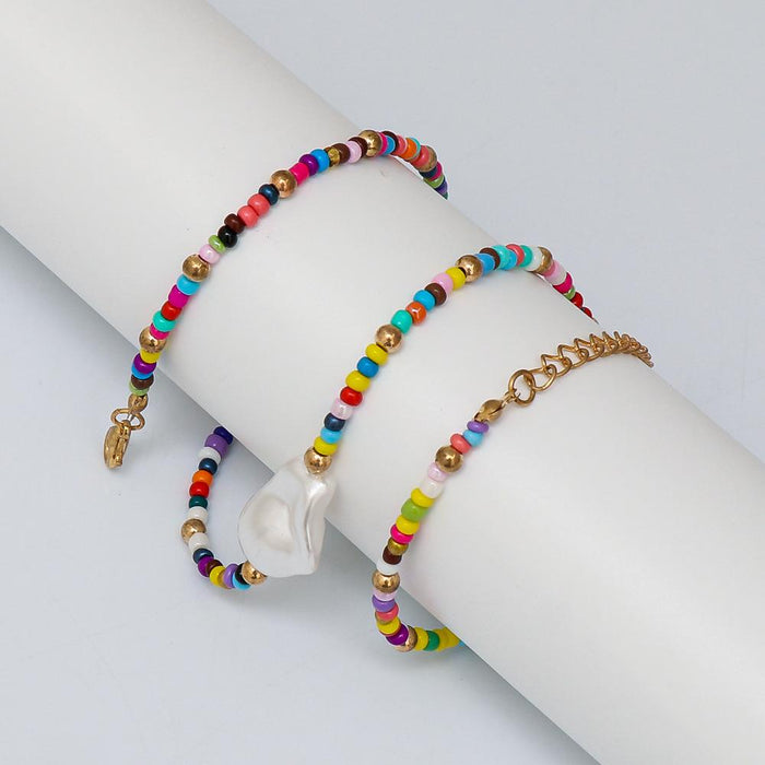 Women's Jewelry Vintage Contrast Simple Necklace