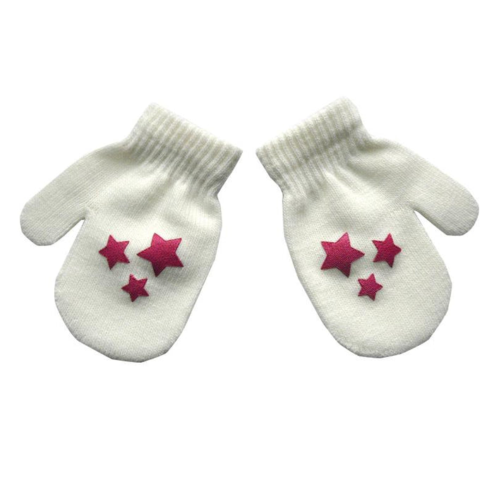 Warm Plush Thick Warm Baby Gloves