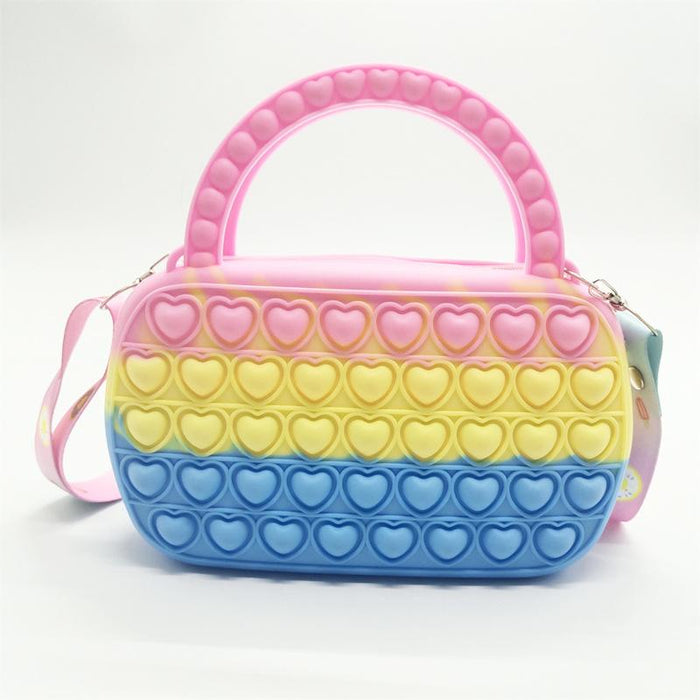 Kids Pop Bubble Mini Bag Handbag Messenger Bag