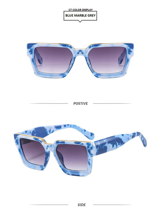 Marble avant-garde Sunglasses