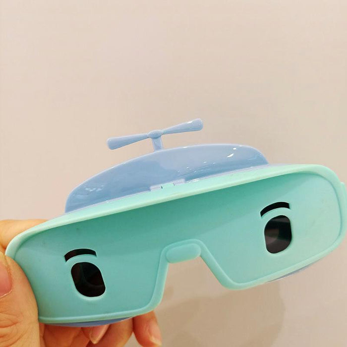 Small Plane Car Soft Silicone Children's Polarized Sunglasses