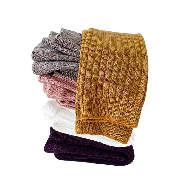 Baby Newborn Girls Leggings Soild Color Cotton Pants