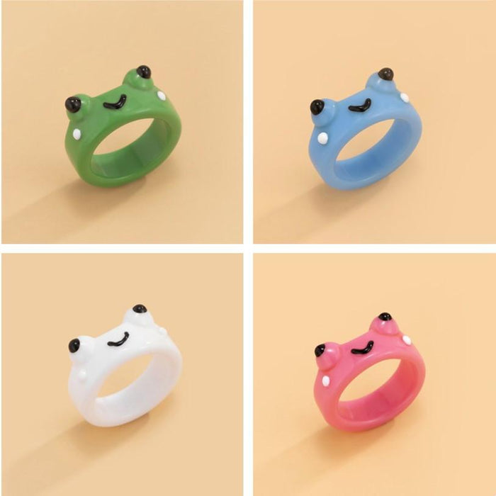 Frog ring resin does not fade