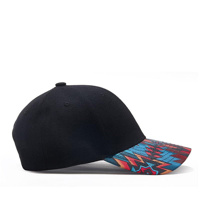 New Baseball Cap Color Printed Duck Tongue Cap