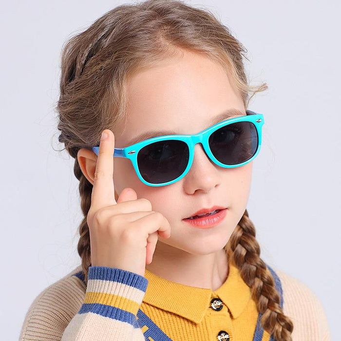 Polarized children's Sunglasses silicone Sunglasses