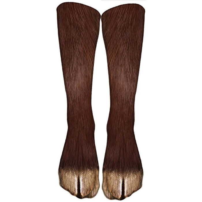 Funny Leopard Tiger Cotton Socks