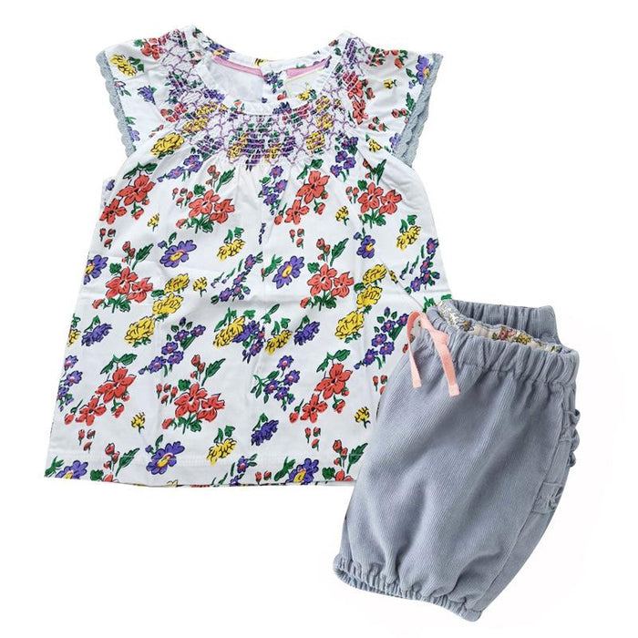 Children's short sleeved suit