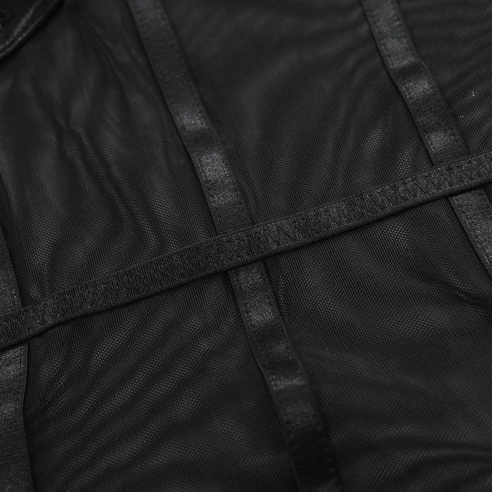 Sexy One-piece Lingerie Lace Mesh Women Bodysuit