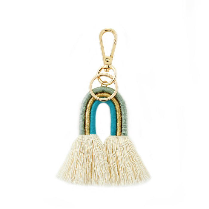 Creative Hand Woven Bohemian Tassel Pendant Key Chain