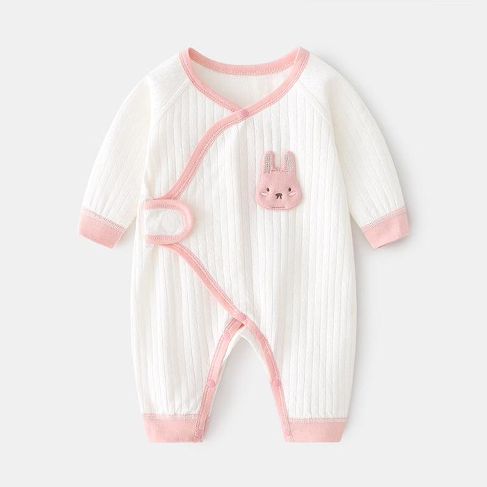 Newborn Cartoon Long Sleeve Romper