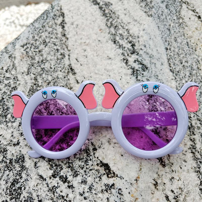 Children's Fashion Cute Cartoon Elephant UV400 Sunglasses