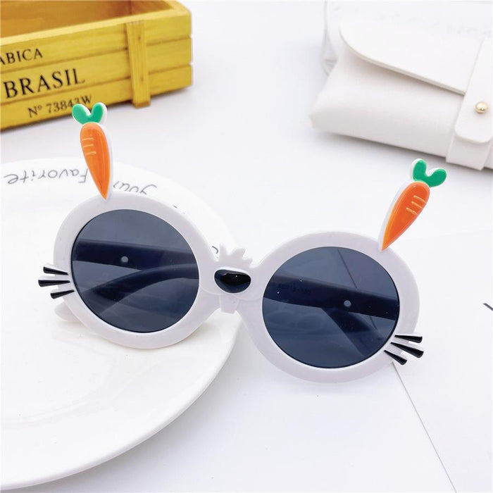 Children's cartoon glasses and sunglasses sunscreen