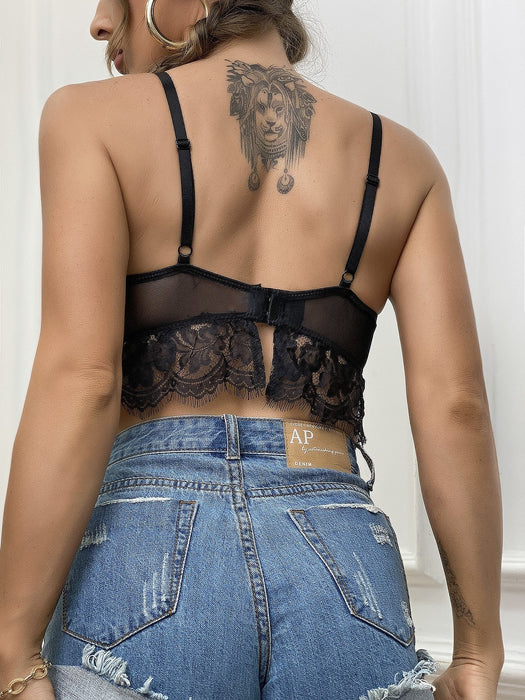 Sexy Women's Bralette Lace Underwear Top
