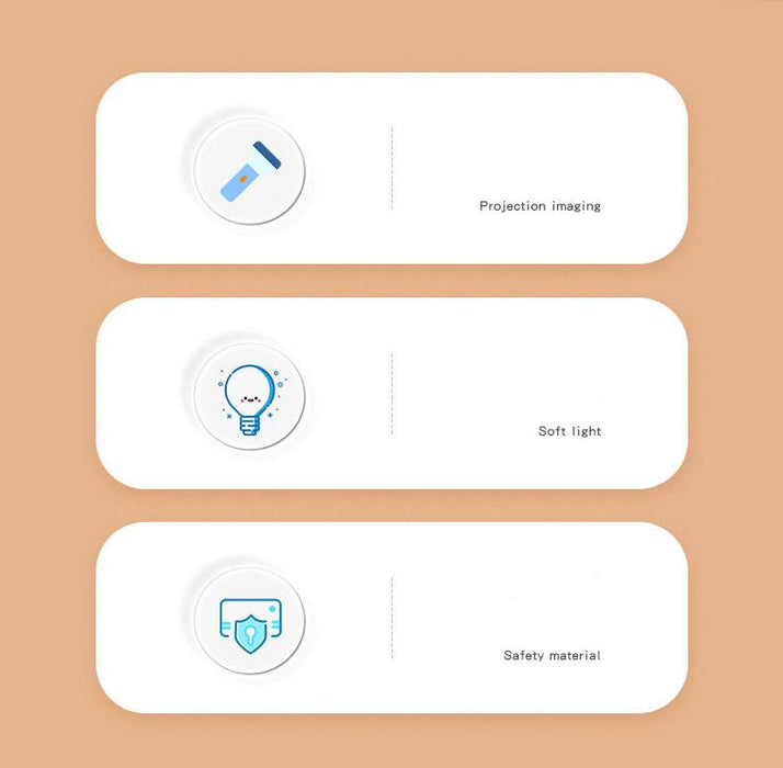 Baby Sleeping Storybook Flashlight Projector Toy