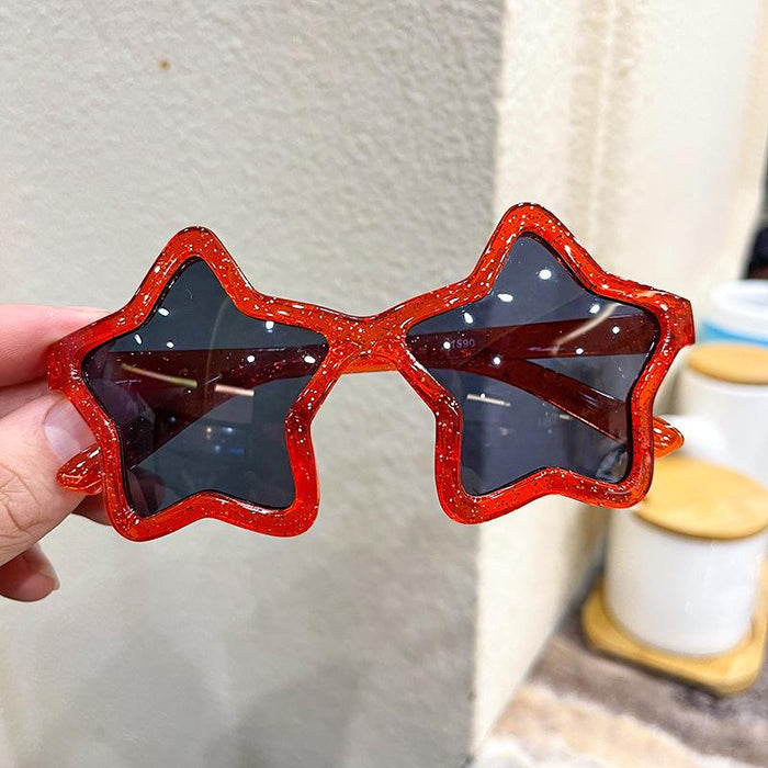 Children's colorful starlight sunglasses and sunglasses