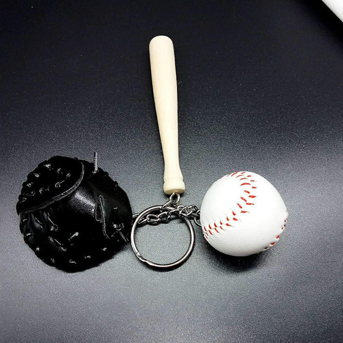 Creative Baseball Key Chain Souvenir Backpack Pendant