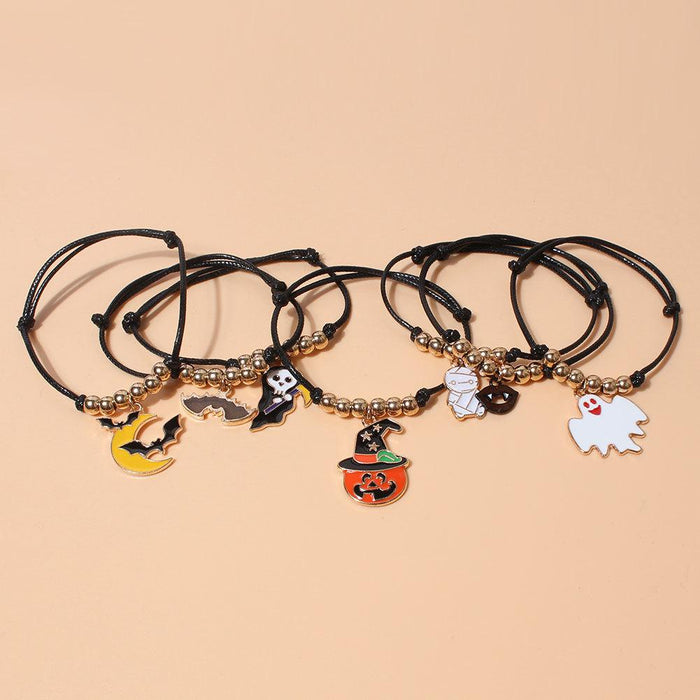 Fashion Personality Halloween Pumpkin Pendant Women's Bracelet