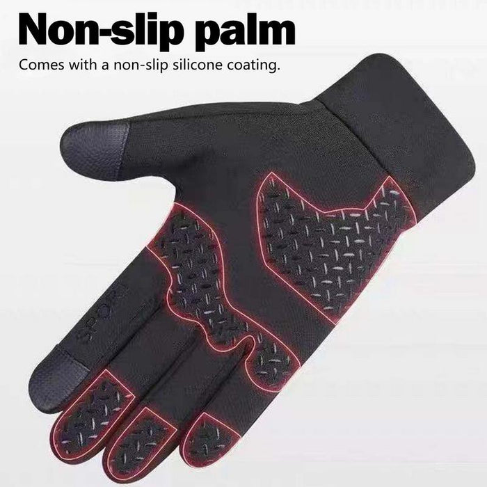 Warm Winter Gloves for Men Touchscreen Waterproof Windproof Gloves