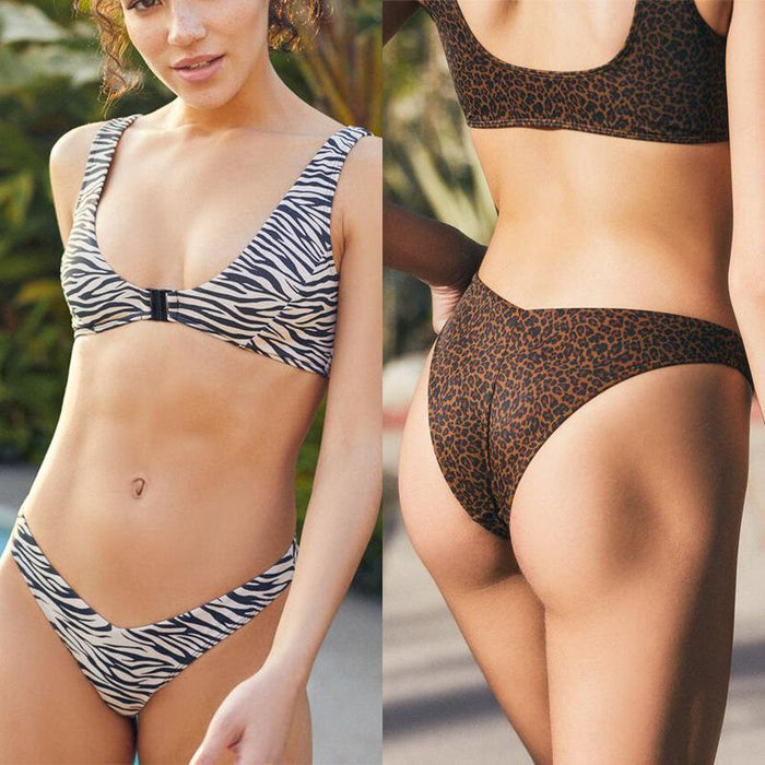 New Sexy Printed Women's Split Bikini