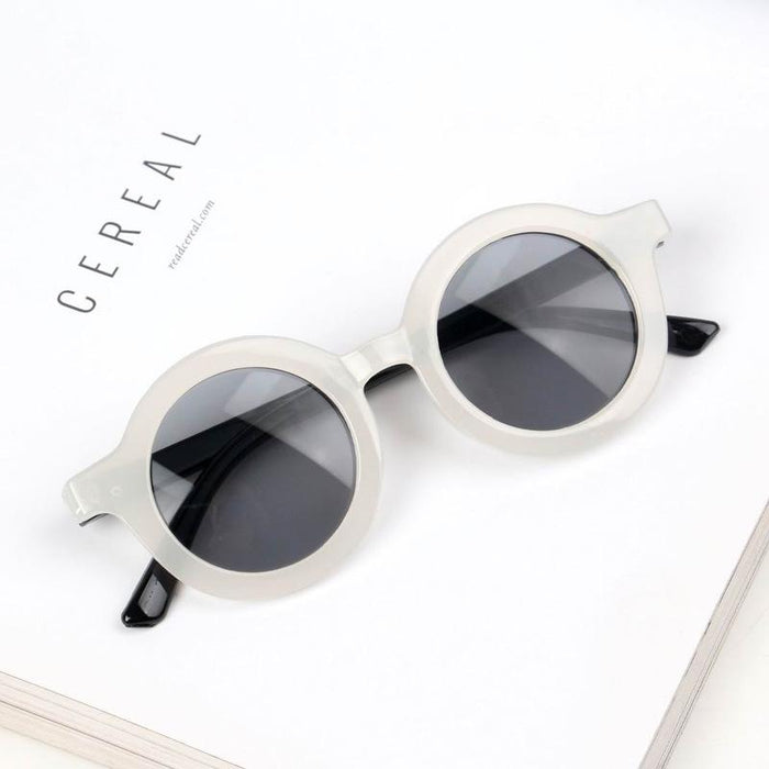 Children's round frame sunglasses and RETRO SUNGLASSES