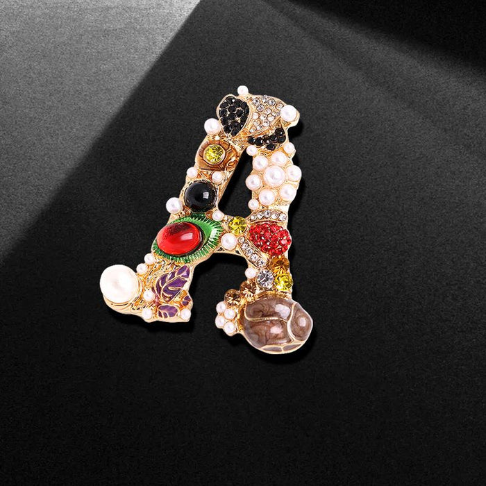 Vintage Fashion Rhinestone Women's Brooch Pin