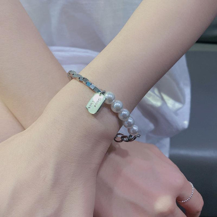 New Simple Design Square Stitching Women's Bracelet