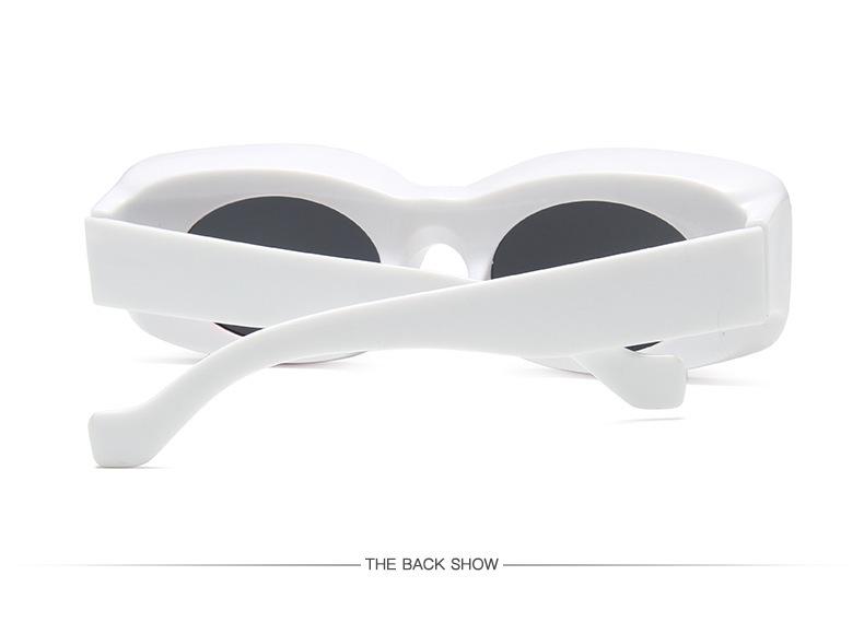 Exaggerated Personality Concave Frame Sunglasses