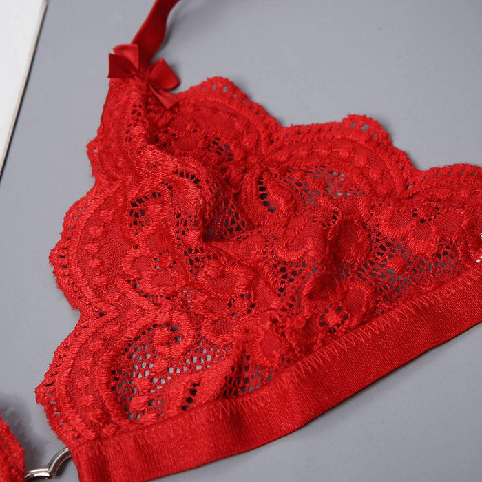 Sexy Lace Lingerie Women Intimates Underwear Set