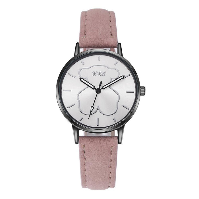 Fashion Women Wristwatch Leather Band Quartz Casual Clock LLZ22205