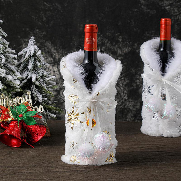 Christmas Decorative Wine Bottle Cover Bag