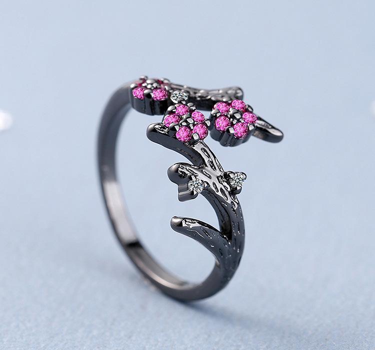 New Fashion Simple Branch Shape Open Ring