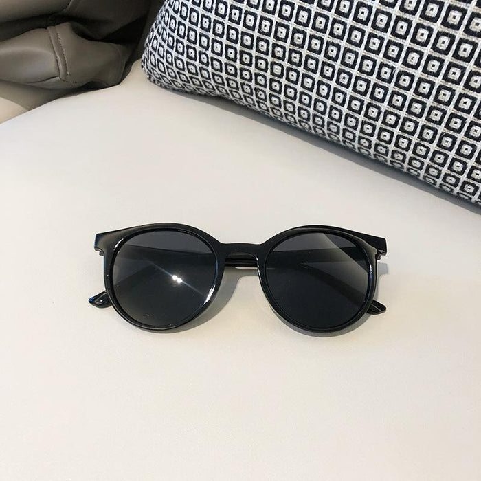 Retro Lovely Round Frame Children's Cartoon Sunglasses