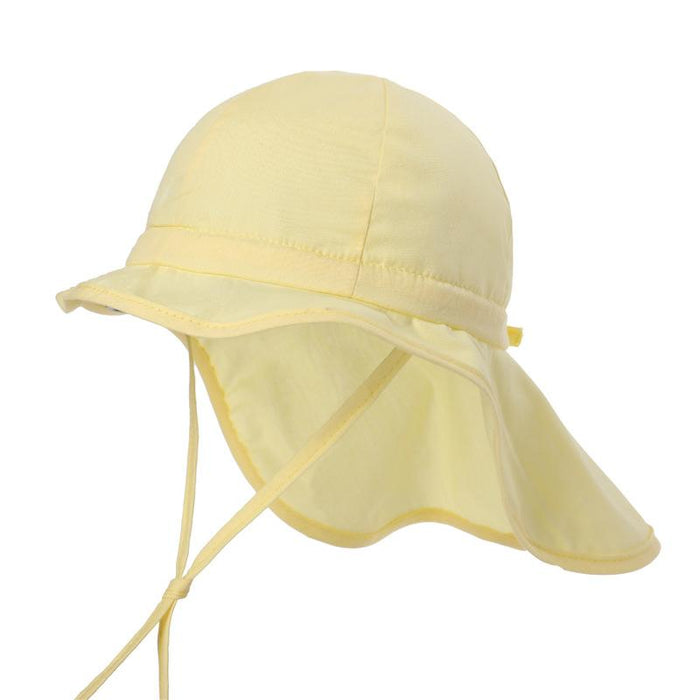 Pure Cotton Summer UV Proof Children's Sunscreen Shawl Hat