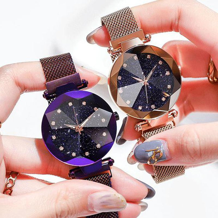 Starry Sky Quartz Women Wristwatch