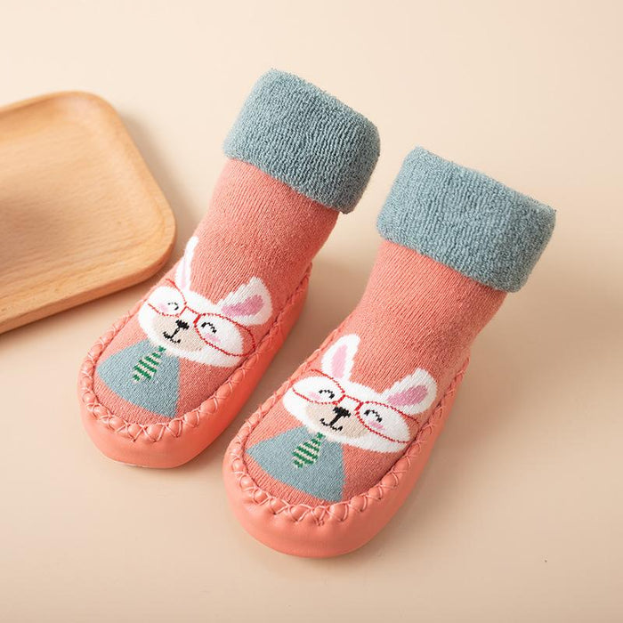 Toddler Indoor Shoes Winter Thick Terry Cotton Sock