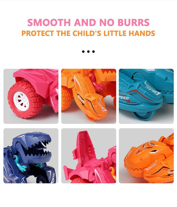 New Transforming Dinosaur Car Transforming Car Toy Coasting