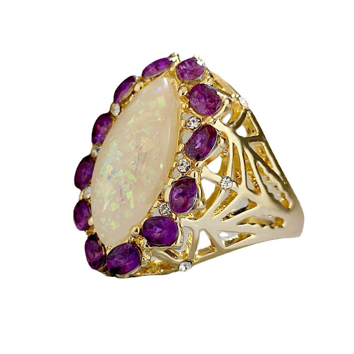 New Fashion Exaggerated Gold Women's Ring