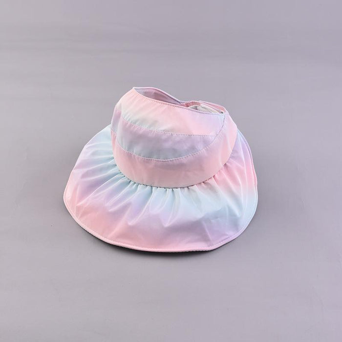 Parent-child Summer Gradient Color UV Protection Sun Hat