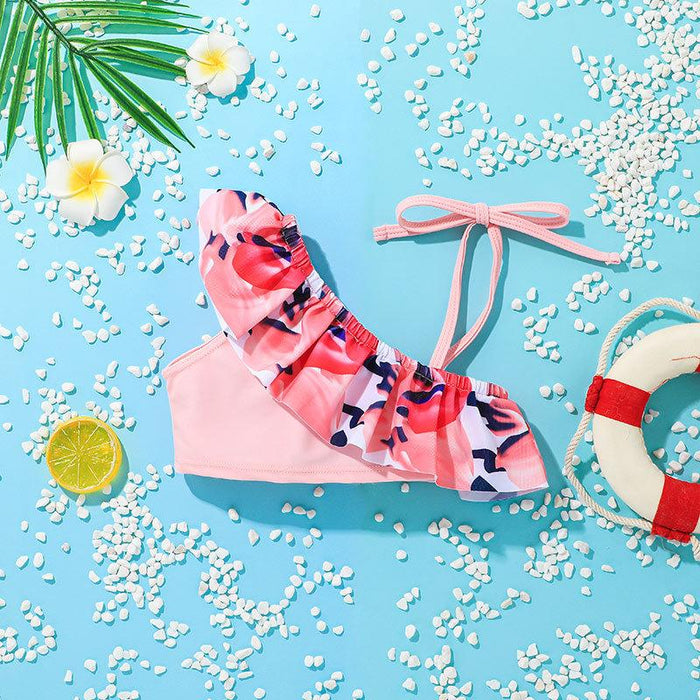 Girls' Fashion SWIMSUIT SET Bikini Split Swimsuit 2-piece Set