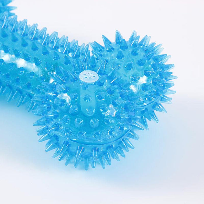 Pet Dog Toys Chewing Rubber Toys Fun Biting Bone Shapes