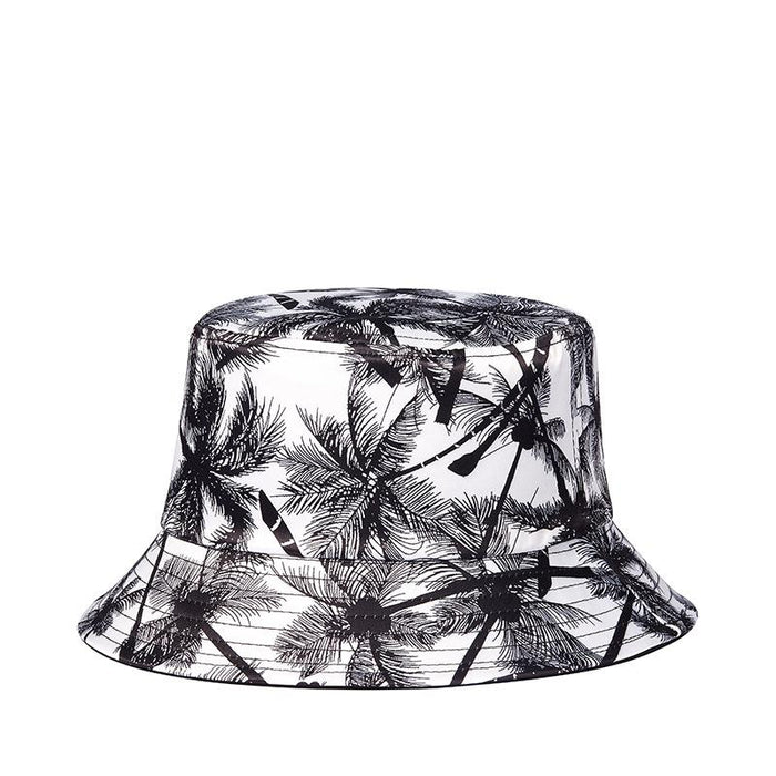 New Fisherman's Hat Coconut Print Sun Hat